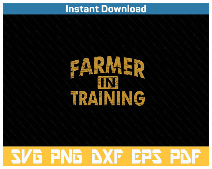 Farm Gift Farming Lover Future Farmer SVG PNG Cutting Files