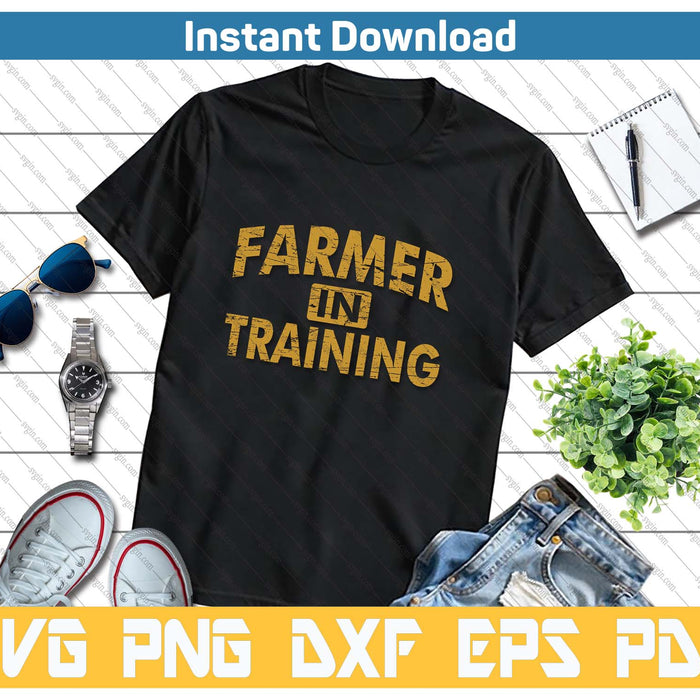 Farm Gift Farming Lover Future Farmer SVG PNG Cutting Files