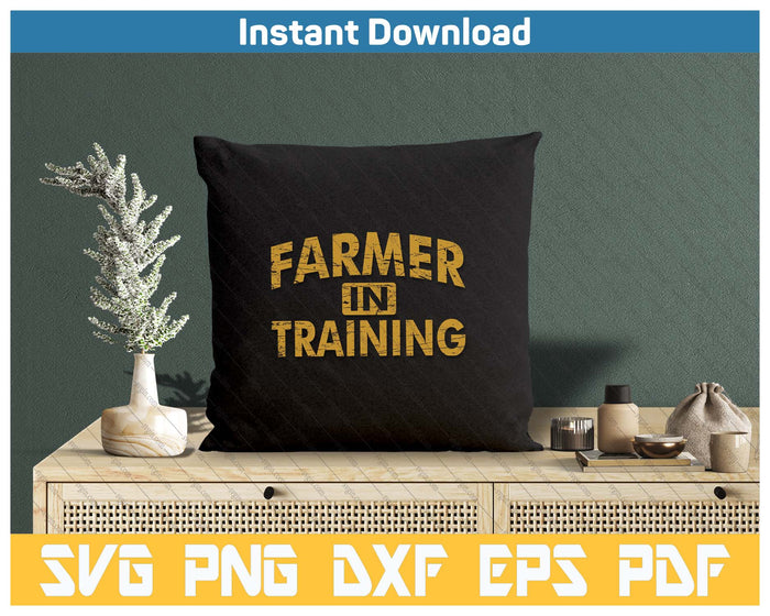 Farm Gift Farming Lover Future Farmer SVG PNG Cutting Files