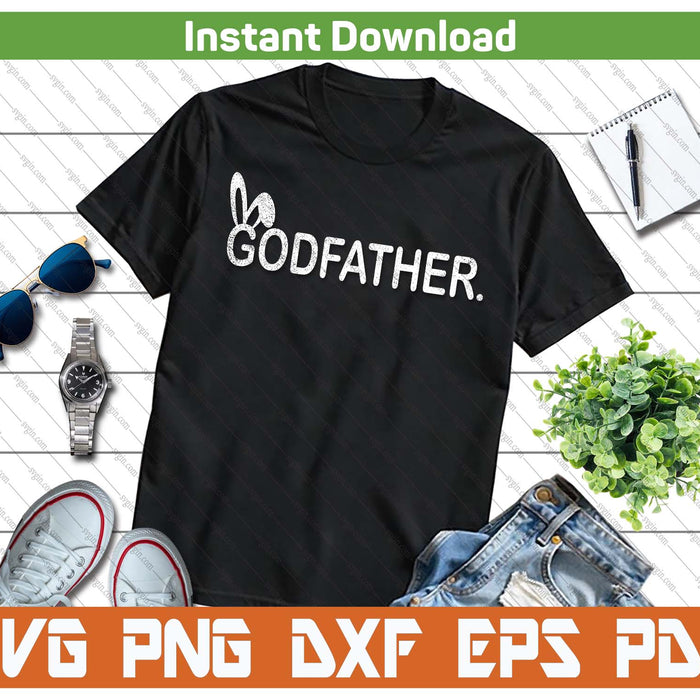 Godfather Meme Easter Day Funny Bunny Eggs SVG PNG Cutting Files